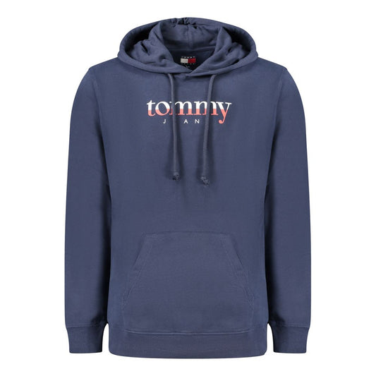 Blue Cotton Men Sweater