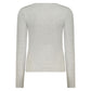 Gray Cotton Women T-Shirt