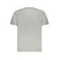 Gray Cotton Men T-Shirt