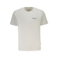 White Cotton Men T-Shirt