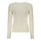 White Cotton Women T-Shirt