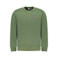 Green Cotton Men Sweater