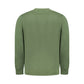 Green Cotton Men Sweater