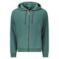 Green Polyester Men Sweater