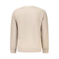 Beige Cotton Men Sweater