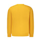 Yellow Cotton Men Sweater