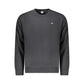 Black Cotton Men Sweater