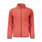 Red Polyester Men Sweater