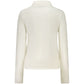 White Polyester Women Sweater