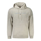Gray Cotton Men Hoodie