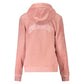 Pink Polyester Women Jacket