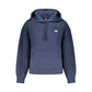 Blue Cotton Women Sweater