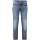 Blue Cotton Men Jeans