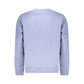 Blue Cotton Men Sweater