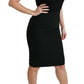 Black Lace Gown Bodycon Sheath STAFF Dress