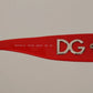 DG4027 Red Crystal Black Lens Shades Sunglasses