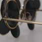 DG2201 Black Lens Gold Frame LIMITED EDITION Sunglasses