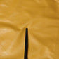 Polyester Belted Shirt Midi Long Sleeve Yellow Mustard