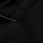 Black Viscose Blend Shirt Style Belted  Dress