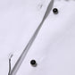 White Cotton Tuxedo Bib Long Sleeve Dress Shirt