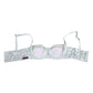 Light Blue Silk Semi-Padded Balconette Underwear