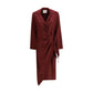 Como Dress in crêpe de chine