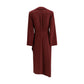 Como Dress in crêpe de chine
