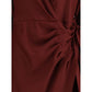 Como Dress in crêpe de chine
