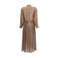 Wimbledon georgette midi Dress