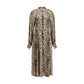 Windsor leopard satin midi Dress