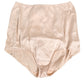 Beige Rosato Silk Satin High Waist Underwear
