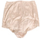 Beige Rosato Silk Satin High Waist Underwear