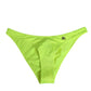 Neon Green DG Logo Swim Briefs Women Underwear