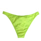 Neon Green DG Logo Swim Briefs Women Underwear