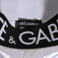 White Satin High-Waist Black Logo Women Underwear