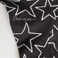 Black White Star Print Cotton Slip Panty Underwear