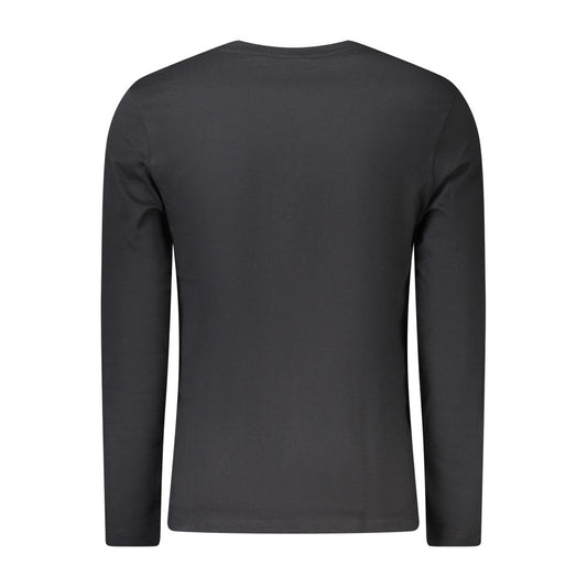 Black Cotton Men TShirt