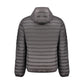Black Polyester Men Jacket