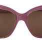 DG4251 Pink Gold Full Rim Rectangle Frame Shades