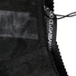 Black High Waist Mesh Sheer Shapewear Underwear