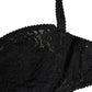Black Lace Underwire Bra Lingerie Underwear