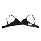 Black Lace Triangle Bralette Wireless Underwear