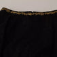 Black Lace Gold Baroque SPECIAL PIECE Shorts