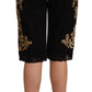 Black Lace Gold Baroque SPECIAL PIECE Shorts