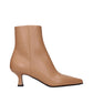 Brown Leather Ankle Boots