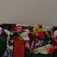 Multicolor Patchwork Jacquard High Waist Pants