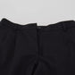 Black High Waist Skinny Trouser STAFF Pants