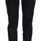 Black High Waist Skinny Trouser STAFF Pants