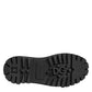 Black Leather Jeweled Crystals Derby Shoes