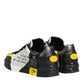 Multicolor Lettering Portofino Sneakers Shoes
